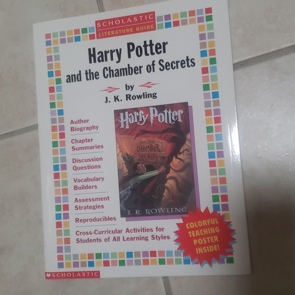 HARRY POTTER LITERATURE GUIDE SCHOLASTIC
